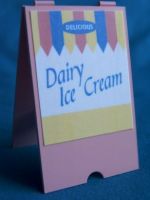 Dairy Ice Cream - 'A' Board - S80