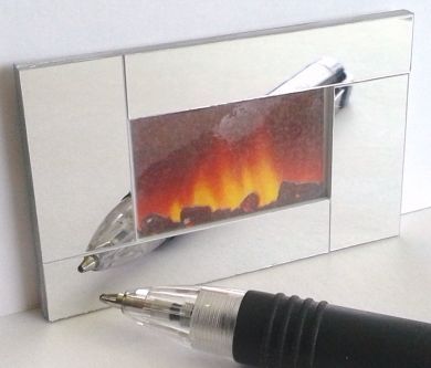 Wall Fire - Mirrored - M229