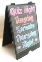 Quiz/Karaoke 'A' Board Sign for Bar - S119