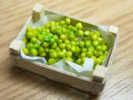 Green Grapes in wood box - F5A