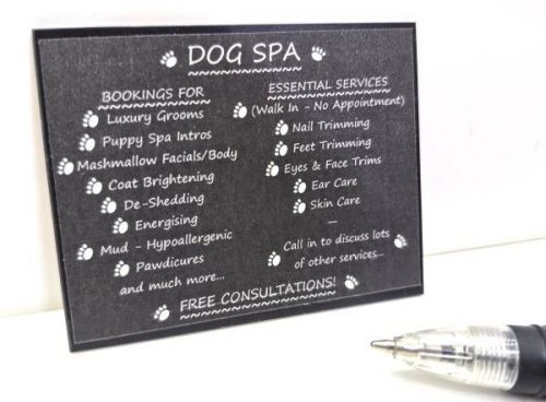 Grooming Services List - G11