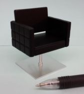 Stylist Chair - Square in Black - HD63B
