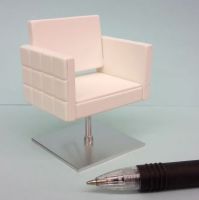 Stylist Chair - Square in White - HD63W