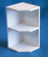 Wall End Corner Shelf left or right - KW12