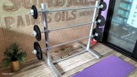 Set of Bar Weights & Stand - M117