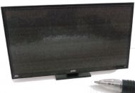 Black HD TV on stand  - M244