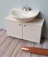 Basin on Vanity Unit with Flat Tap - M254
