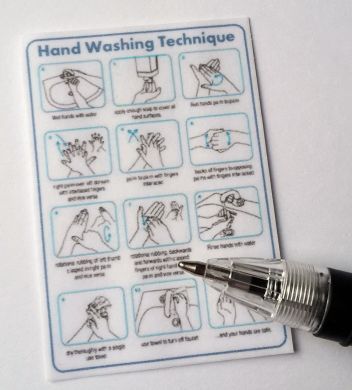 Handwashing Technique Poster - M295
