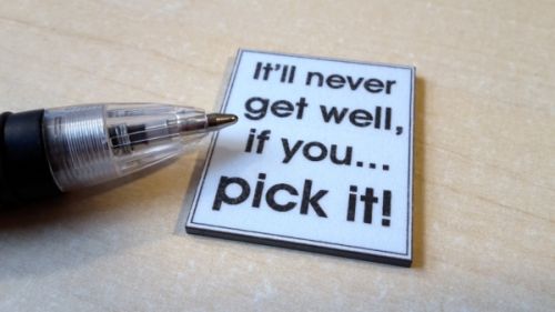 Quotation Wall Plaque - It'll never get well... - M330