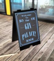 Gin Palace 'A' Board - M382