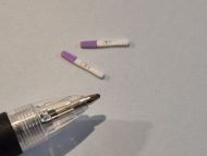 Pregnancy Test Strip - M399 Negative Result & M400 Positive Result