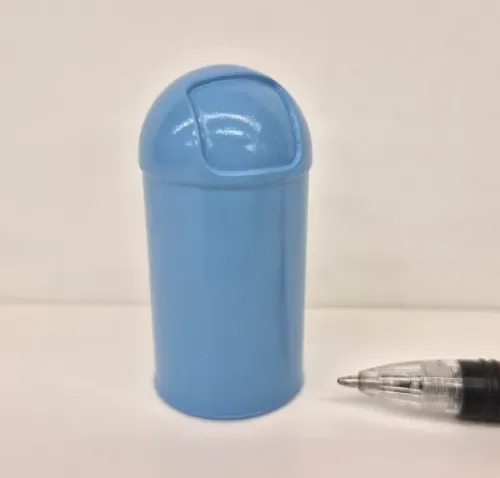Bullet Topped Bin - Light Blue - H71LB