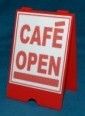 Cafe Open  A  Board - S93