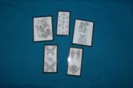 Tattoo Design Panels   Wings and Crosses - TS10A