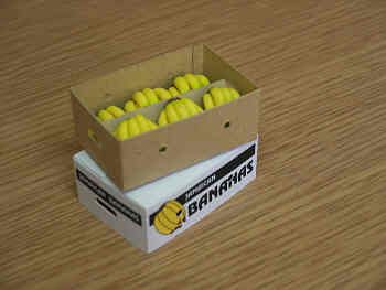 Bananas in printed carton - PC140