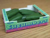 Cucumbers in printed carton - PC243
