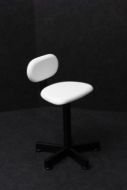 Therapists Chair - White/Black - M75