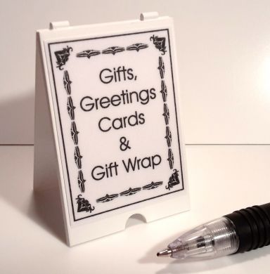 Gifts, Greetings Cards and Gift Wrap 'A' Board - S127