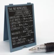 Coffee Shop 'A' Bd - No Nonsense Coffee Guide - S134