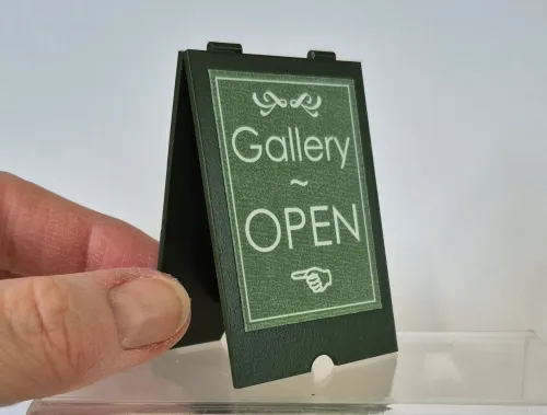 Gallery OPEN A Board Sign - S143