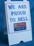 Butchers Quality Meat 'A' Board - S79