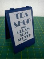 Tea Shop 'A' Board Sign - M206